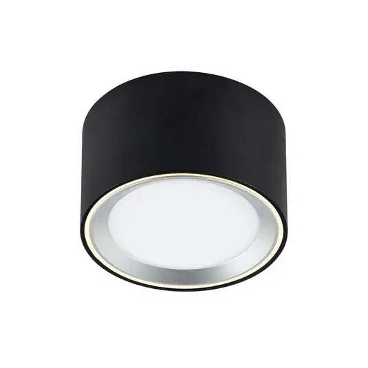 Offerta Lampo Downlight LED Fallon 3-step-dim, nero/acciaio