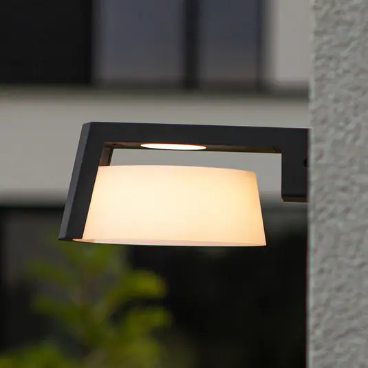 Offerta Lampo Applique da esterni LED Moon, antracite, CCT, IP44