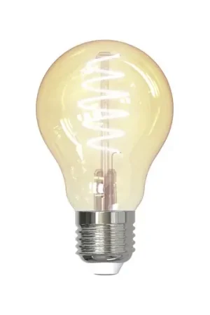 LUUMR Lampadina LED, E27 A60 4,9W, smart, chiara, ambra Spedito Oggi