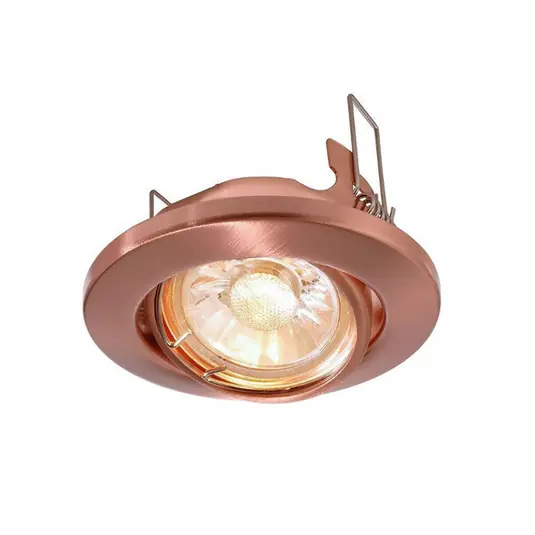 Offerta Del Giorno Anello da incasso a soffitto GU10 senza lampadina, rame