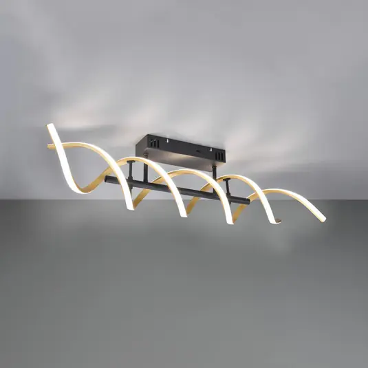 Occasione Imperdibile Plafoniera LED Sequence, dimming, CCT, ottone