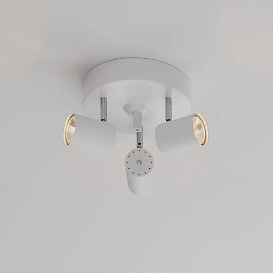 By Rydéns Correct spot soffitto 3 luci bianco Super Prezzo