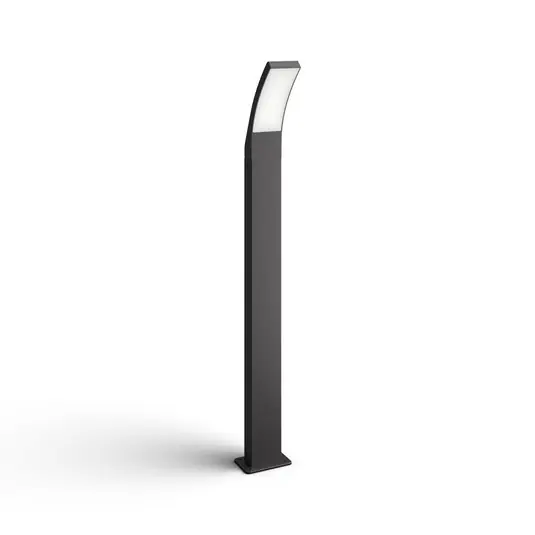 Philips Lampione a LED Splay, 96 cm, 2.700 K, antracite, IP44 Saldi