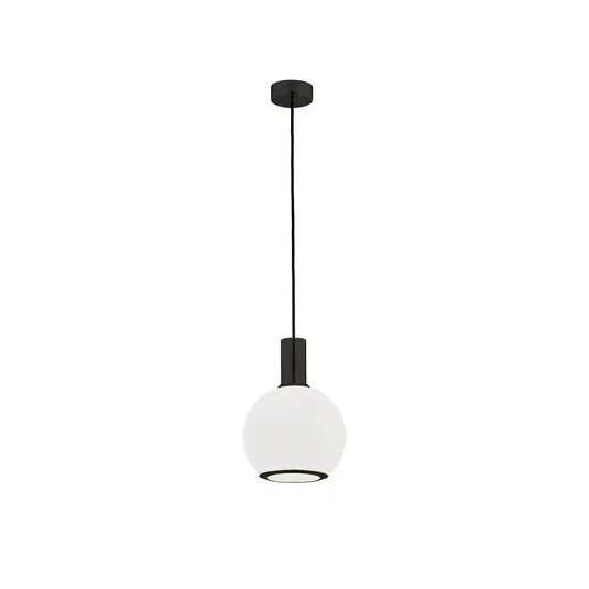 Lampada a sospensione Milano, 1 luce, sfera, bianco A Buon Prezzo