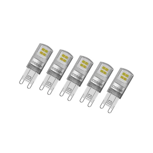Nuovo Arrivo OSRAM Base PIN LED con attacco a penna G9 1,9W 2.700K confezione da 5