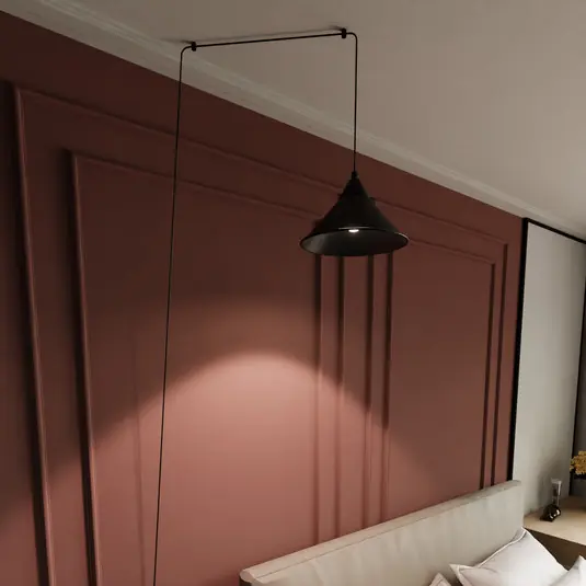 Soddisfatti O Rimborsati Lampada a sospensione Ramo, 1 luce, nero