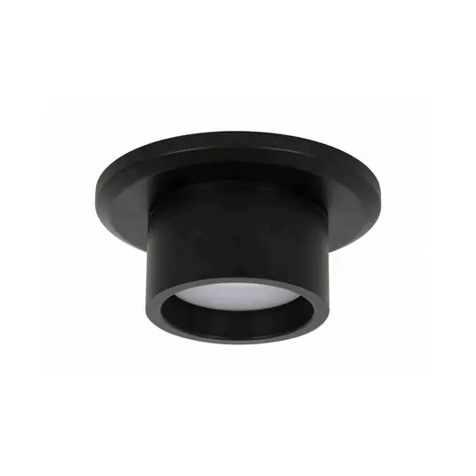 Reso Gratuito Beacon Climate Lampada CNC per ventilatori, nera, GX53