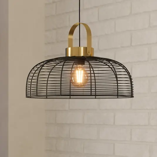 Subito Disponibile Lampada a sospensione Roundham, diametro 45 cm