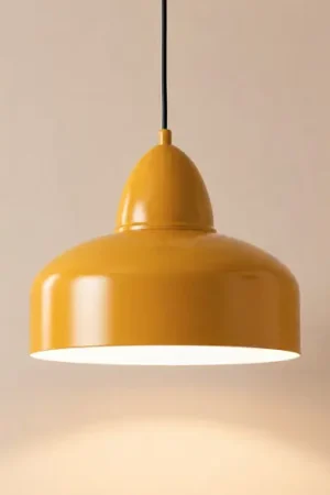 Lampada a sospensione Mille, 1 luce, giallo senape Solo Oggi