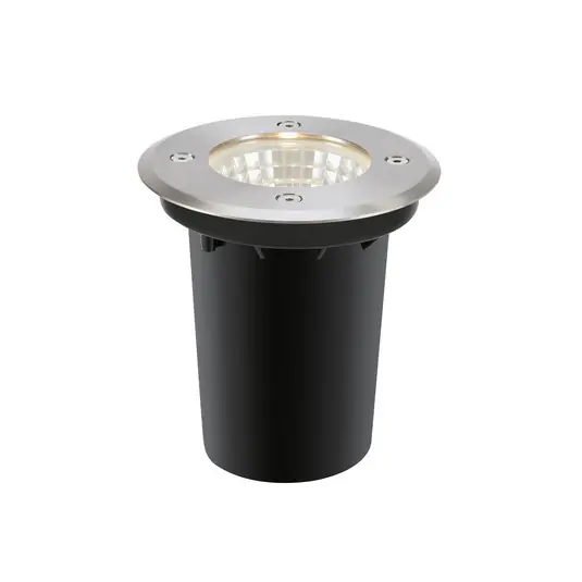 Reso Gratuito Garden 24 LED Faretto da incasso a pavimento, nero 9 W