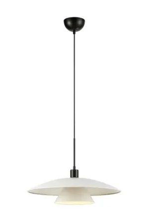 Must-Have Lampada a sospensione Millinge, bianco, metallo, Ø 50 cm