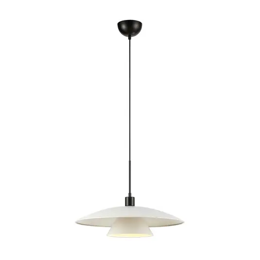 Must-Have Lampada a sospensione Millinge, bianco, metallo, Ø 50 cm