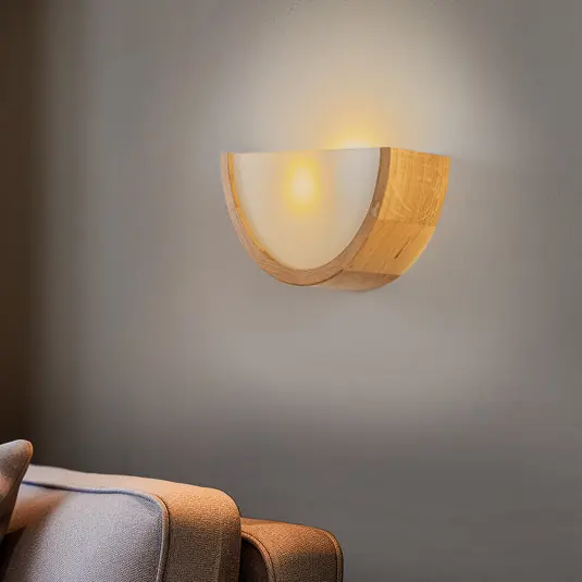 Envostar Kerio applique, 27,5 cm, rovere naturale Promozione Esclusiva
