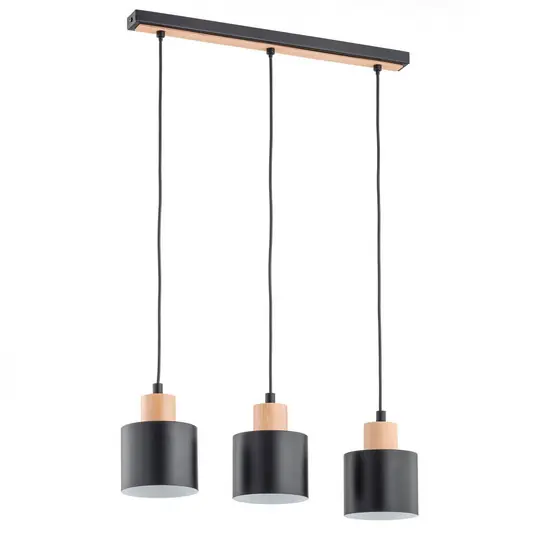 Offerta Speciale Envostar Ilva lampada a sospensione, 3 luci, nero
