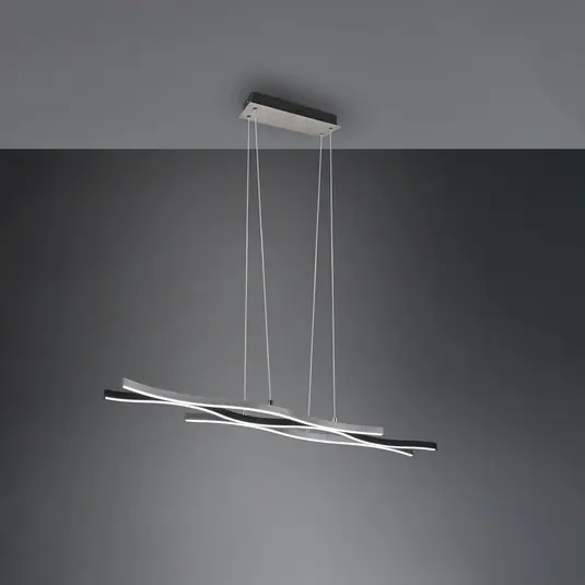 Lampada LED a sospensione Blaze, CCT, dimmerabile, alluminio Soddisfatti O Rimborsati