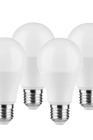 Compra Online LED E27 5,5W 2.700K set 3+1 470lm satinato