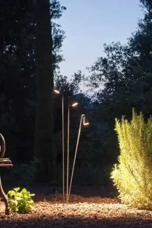 Lampada da terra da esterno a LED Brisa, a 1 luce, marrone Offerta Limitata