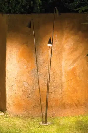 Lampada da terra da esterno a LED Brisa, a 1 luce, color kaki Sconto