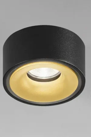 Sconto Egger DLS Faretto LED Clippo EP, nero-oro, 2.700K