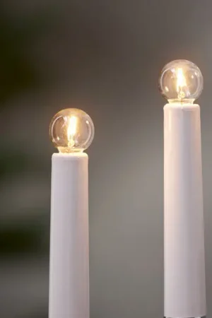 Lampadina LED a filamenti E10 3W dimmerabile, set da 3, 55V Occasione Imperdibile