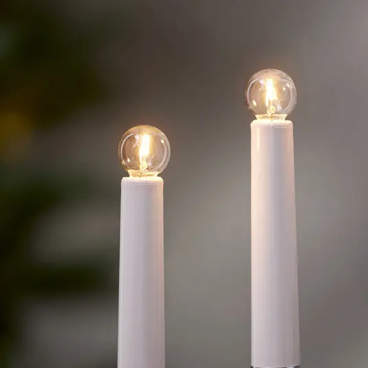 Lampadina LED a filamenti E10 3W dimmerabile, set da 3, 55V Occasione Imperdibile