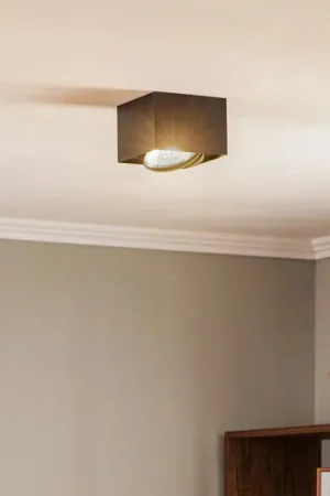 Faretto da soffitto Ronda, 1 luce, nero Offerta