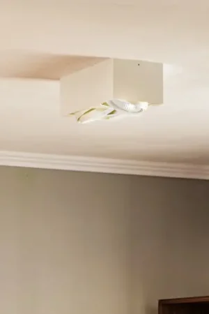 Faretto da soffitto Ronda, 2 luci, bianco Must-Have