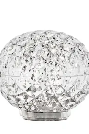 Kartell Mini Planet Lampada da tavolo LED, trasparente Occasione Imperdibile