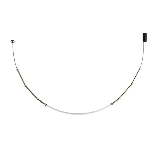 Karman Leda Lampada LED a sospensione IP65 a 1 luce bronzo Di Tendenza