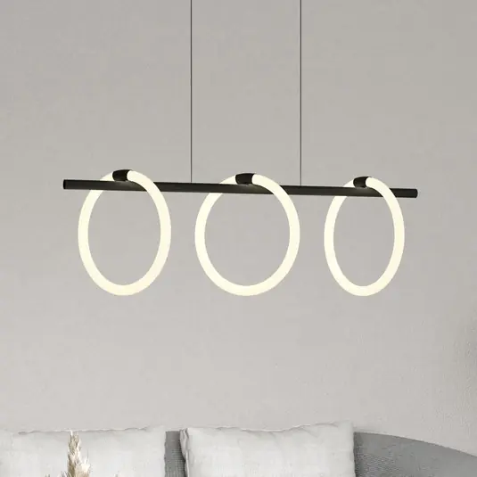 Lampada LED a sospensione Caranacoa, 3 luci Promozione Esclusiva