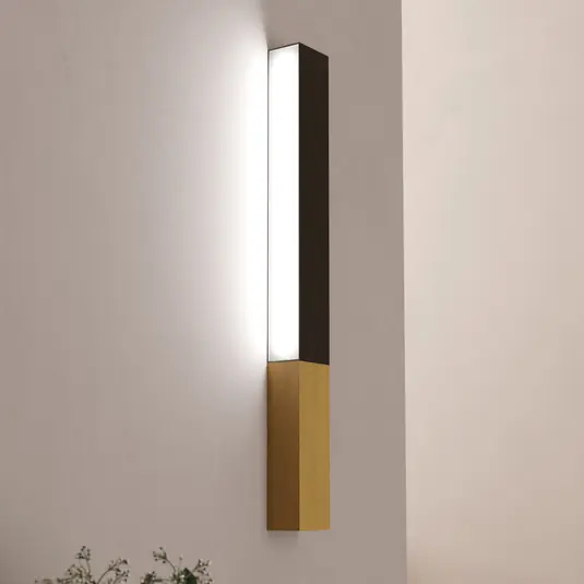 Applique LED Tudons con dettaglio legno Bestseller