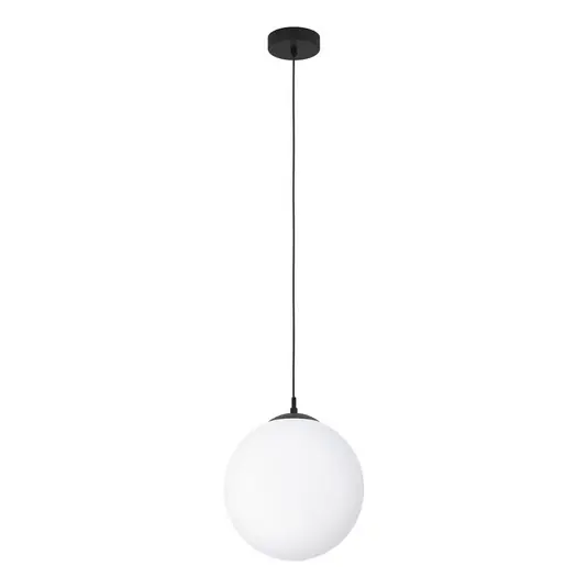 Lampada a sospensione Rondo 3, Ø 30cm, nero Direttamente Dal Produttore