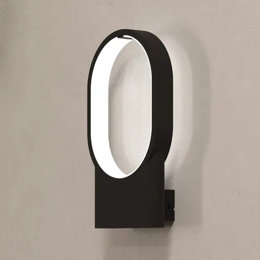 Applique LED Codriales in nero Solo Oggi
