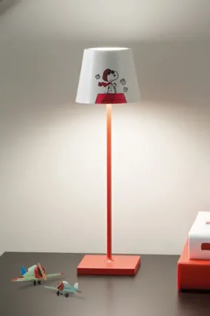 Pagamento Sicuro Zafferano Poldina Aviator lampada LED da tavolo ricaricabile IP65