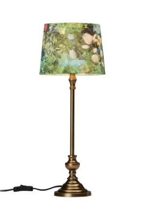 Esclusivo PR Home Andrea da tavolo ottone/verde operato