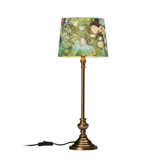Esclusivo PR Home Andrea da tavolo ottone/verde operato