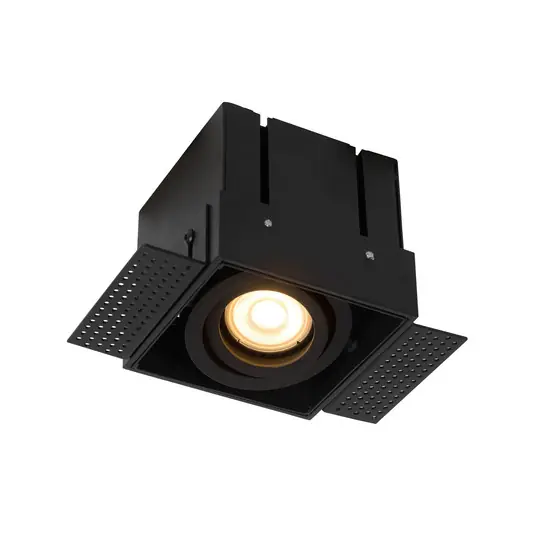 Prezzo Scontato Faretto da incasso Trimless, 1 luce, nero