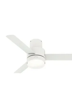 Affare Ventilatore da soffitto Hunter Gilmour con luce, bianco