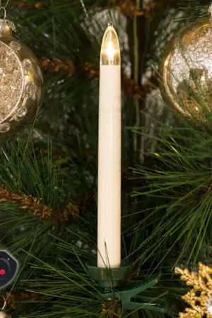 Candele LED per albero senza fili 16 cm set da 10 Solo Oggi