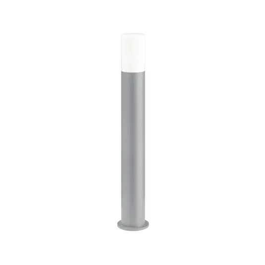 Promozione Esclusiva Lampione 1326 con vetro opalino grigio chiaro Altezza 95 cm