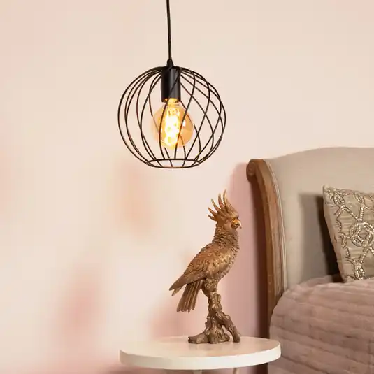 Offerta Lampo Lampada a sospensione Danza, 1 luce, Ø 25 cm, nero