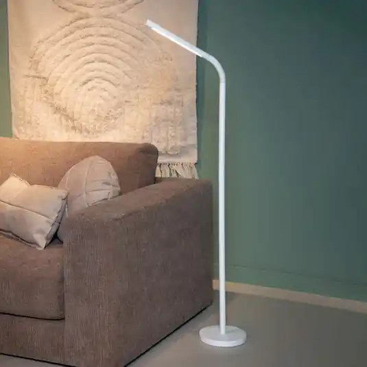 Piantana LED ricaricabile Gilly, bianco Subito Disponibile