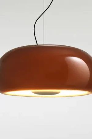 MARSET Vetra Lampada a sospensione LED, Ø 43 cm, ambra Ultime Pezzi