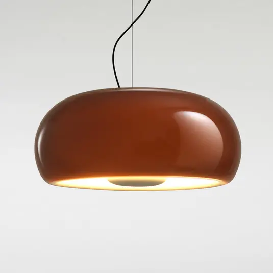 MARSET Vetra Lampada a sospensione LED, Ø 43 cm, ambra Ultime Pezzi