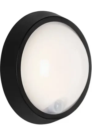 Applique LED esterni Helsinki, sensore, IP44, nero Offerta Del Giorno