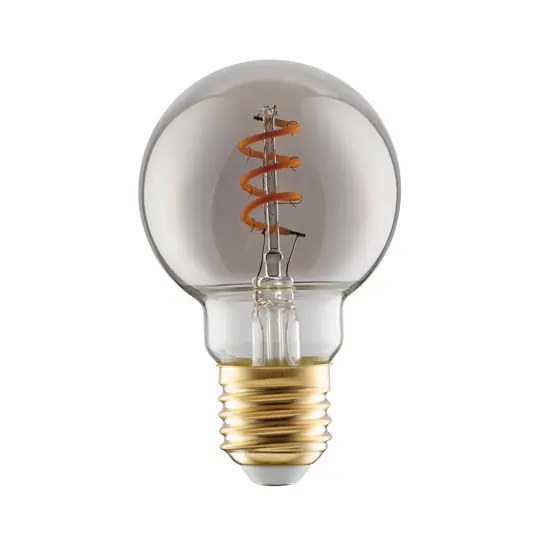 Prezzo Di Fabbrica Lampadina LED E27 4W G60 2.000K Filament smoky dimmerabile