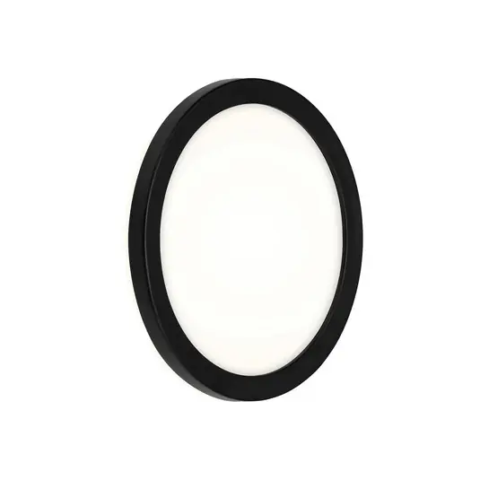 Pannello LED Frankfurt, tondo, Ø 21 cm, IP44, nero Prezzo Ridotto