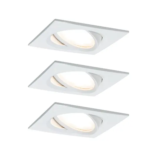 Paulmann Nova Plus 3x spot LED angolare, bianco Quantità Limitata