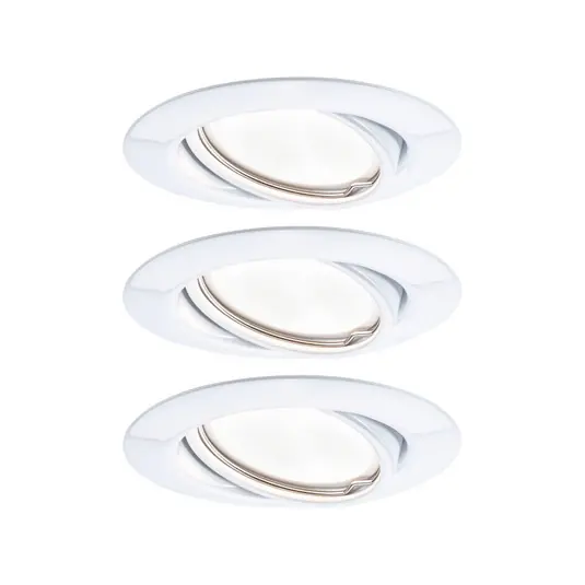 Prezzo Basso Paulmann Base LED incasso 3x 3-step-dim bianco
