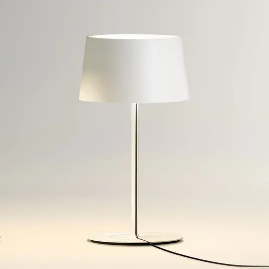 Prezzo Conveniente Vibia Warm 4896 Lampada da tavolo, Ø 22 cm, bianco